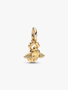 Pandora Disney Aladdin Scarab Beetle Dangle Charm